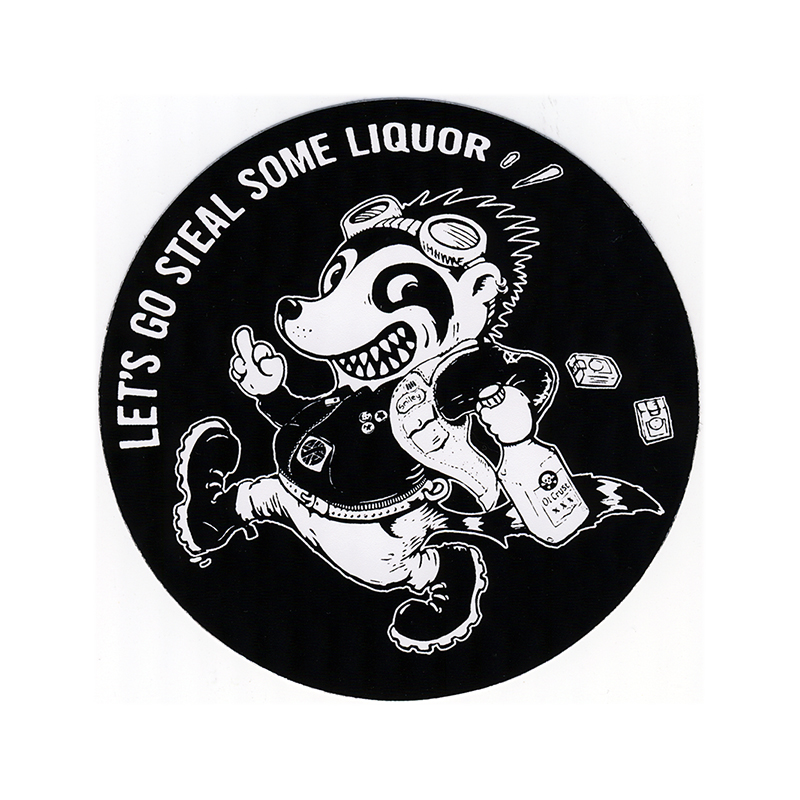 Let's Go Steal Bumper Sticker