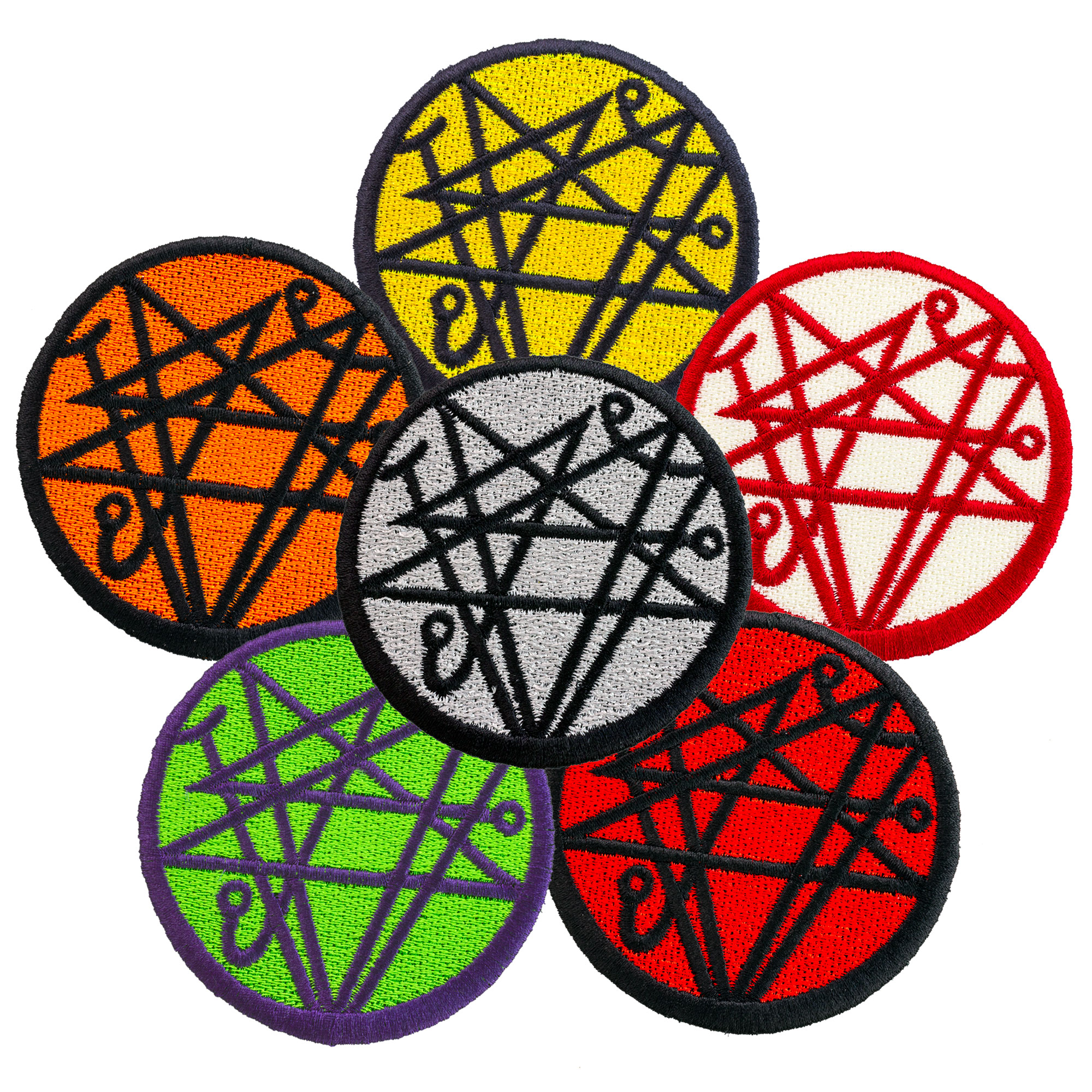 Necronomicon iron on patch by Hungry Knife.