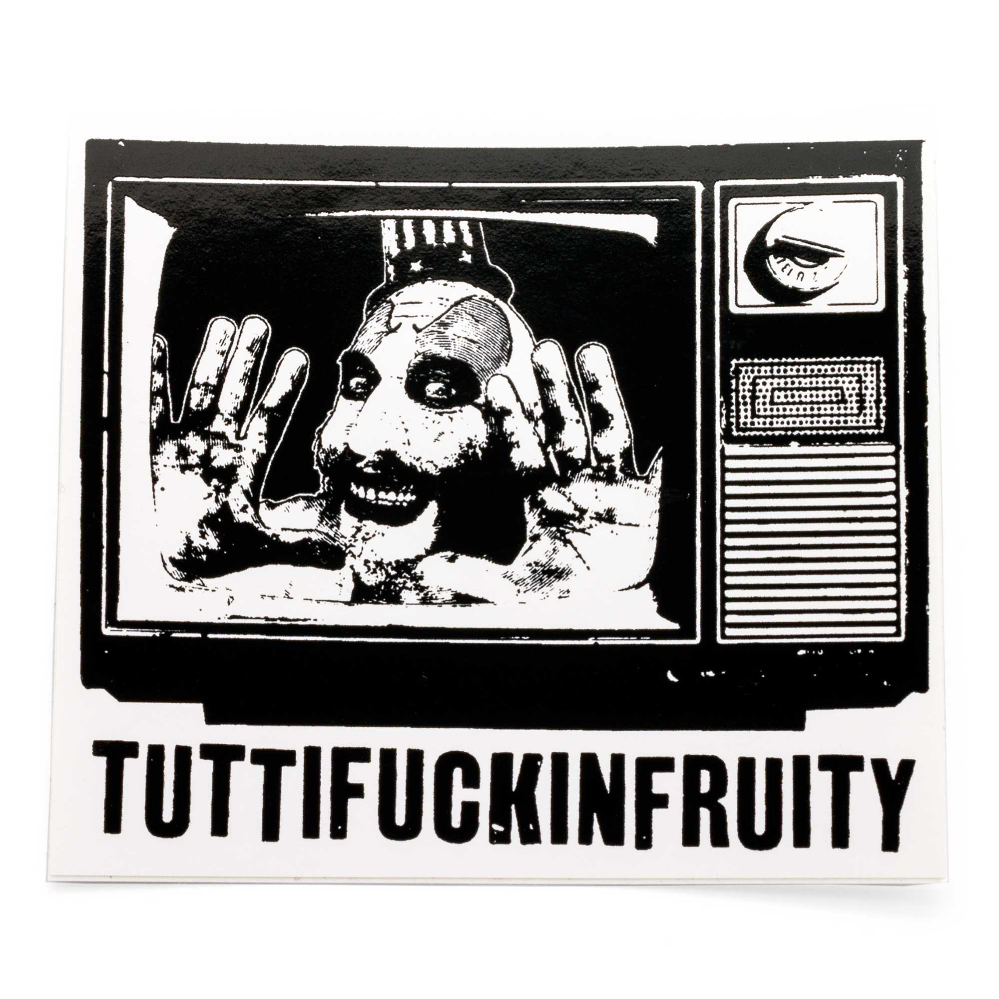 TuttiFuckinFruity Sticker, 3 x 2.75 inches - Free US Shipping