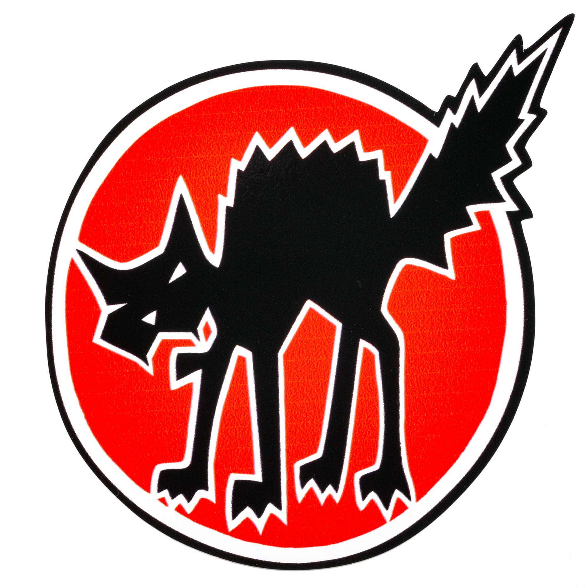 Sabot Cat. Waterproof sticker by Hungry Knife.